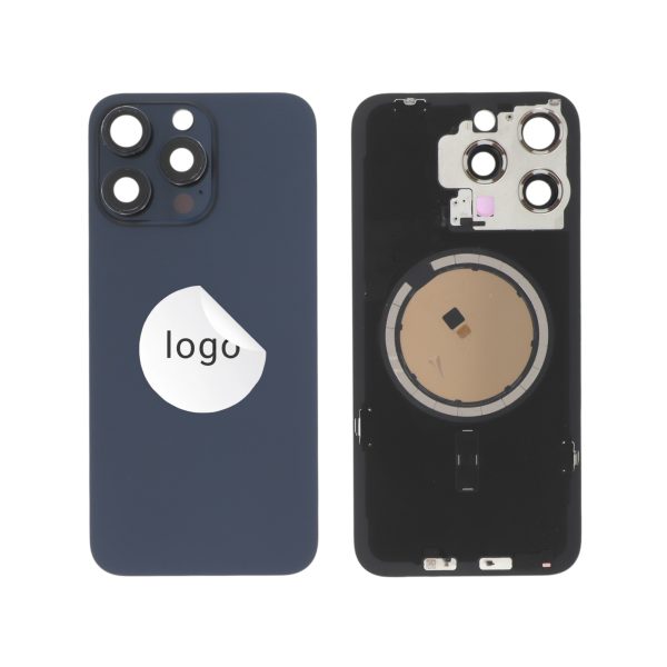 Tampa Traseira Azul para iPhone 15 Pro Max - Retirado