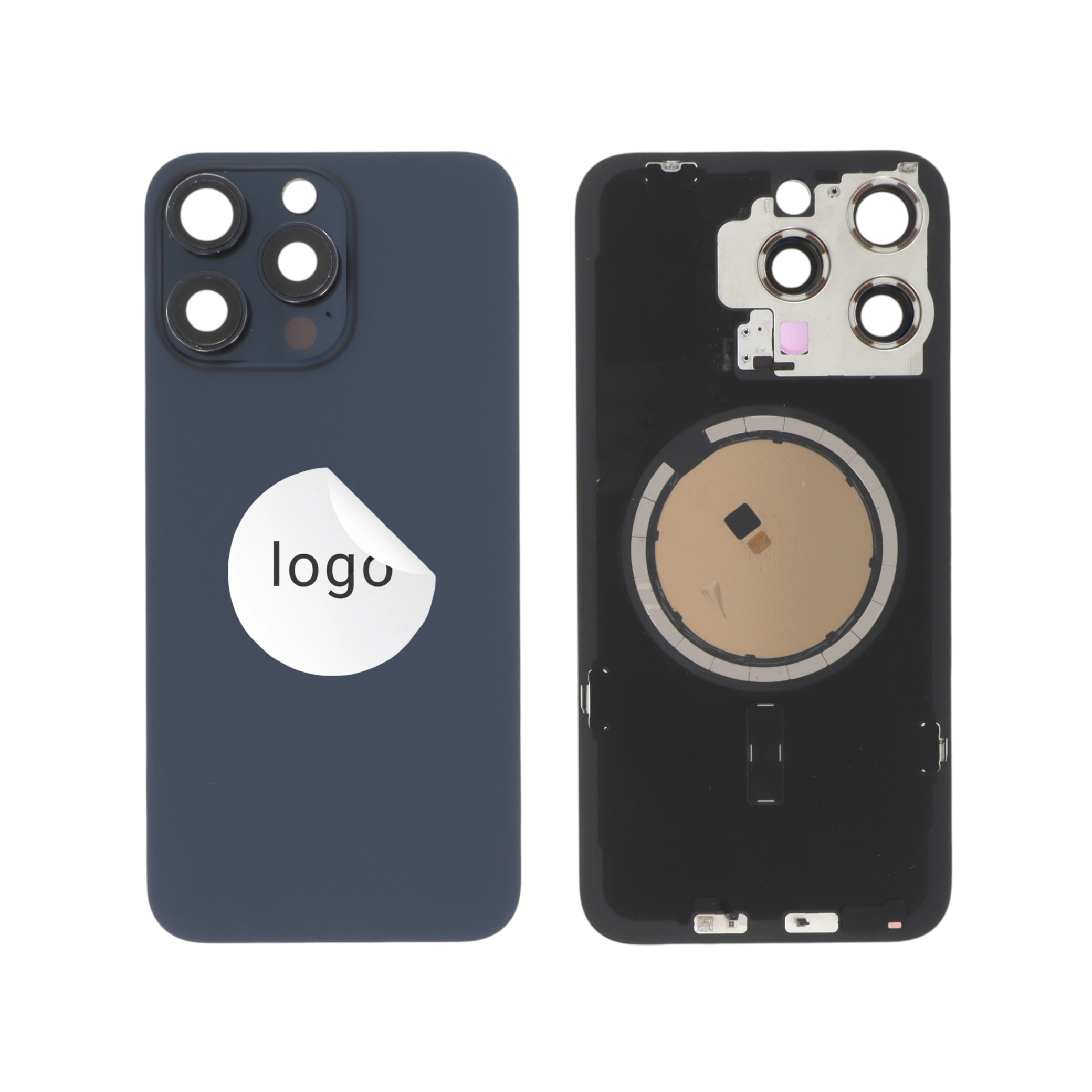 3667075249665-0000 Tampa Traseira Azul para iPhone 15 Pro Max - Retirado - Image 1