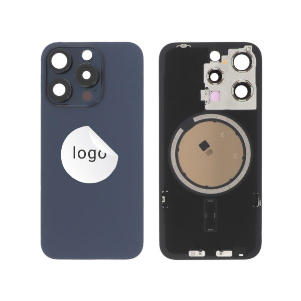 Tampa Traseira Azul para iPhone 15 Pro - Retirado