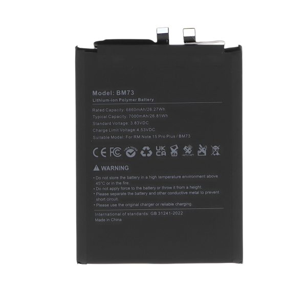 Bateria para Xiaomi Redmi Note 15 Pro+ 5G