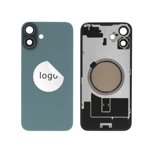 Tampa Traseira para iPhone 16 Plus, verde-azulado - Retirado