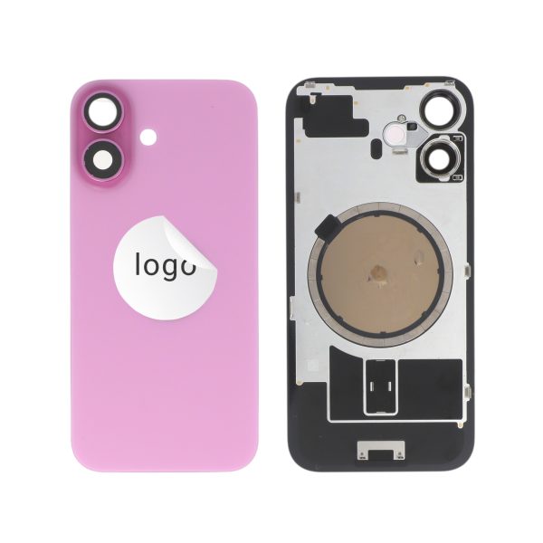 Tampa Traseira Rosa para iPhone 16 - Retirado