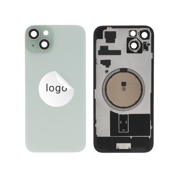Tampa Traseira para iPhone 15 Plus Verde - Retirado