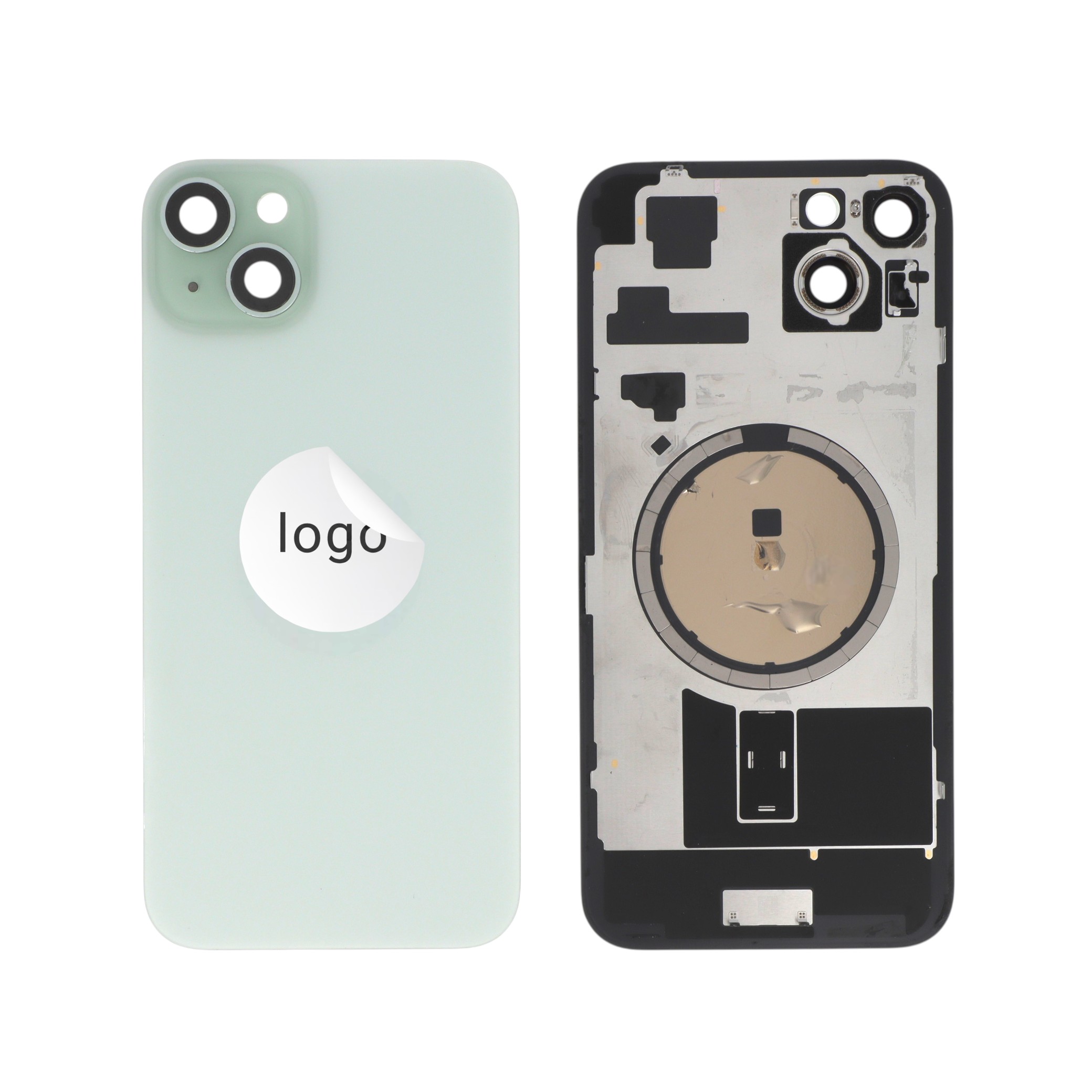 3667075258377-0000 Tampa Traseira para iPhone 15 Plus - Verde (Retirado) - Image 1