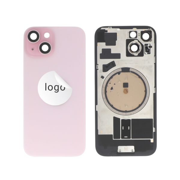Tampa Traseira para iPhone 15 - Rosa, Retirado