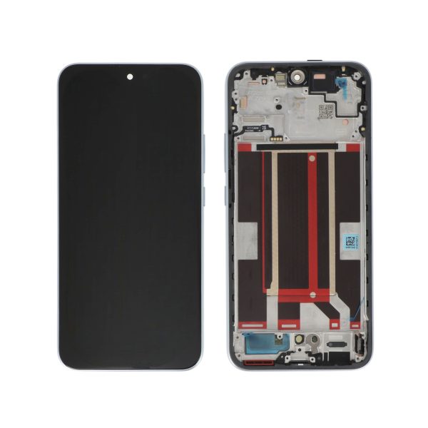 Ecrã Display para Oppo Reno14 F 5G Azul Opala (Com Frame) - OEM ReLife