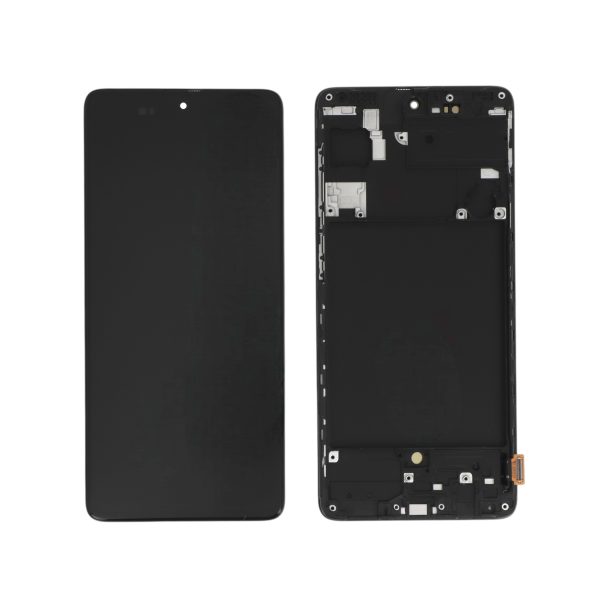 Ecrã Display OLED para Samsung Galaxy A71 (A715F) com Frame