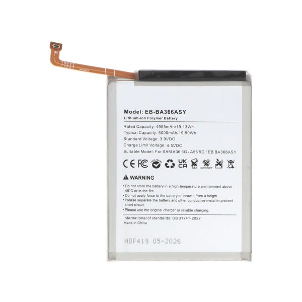 Bateria para Samsung Galaxy A36 5G (A366B)