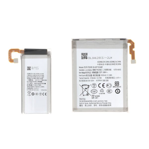 Bateria Pack Principal/Secundária para Samsung Galaxy Z Flip5 (F731B) - Compatível