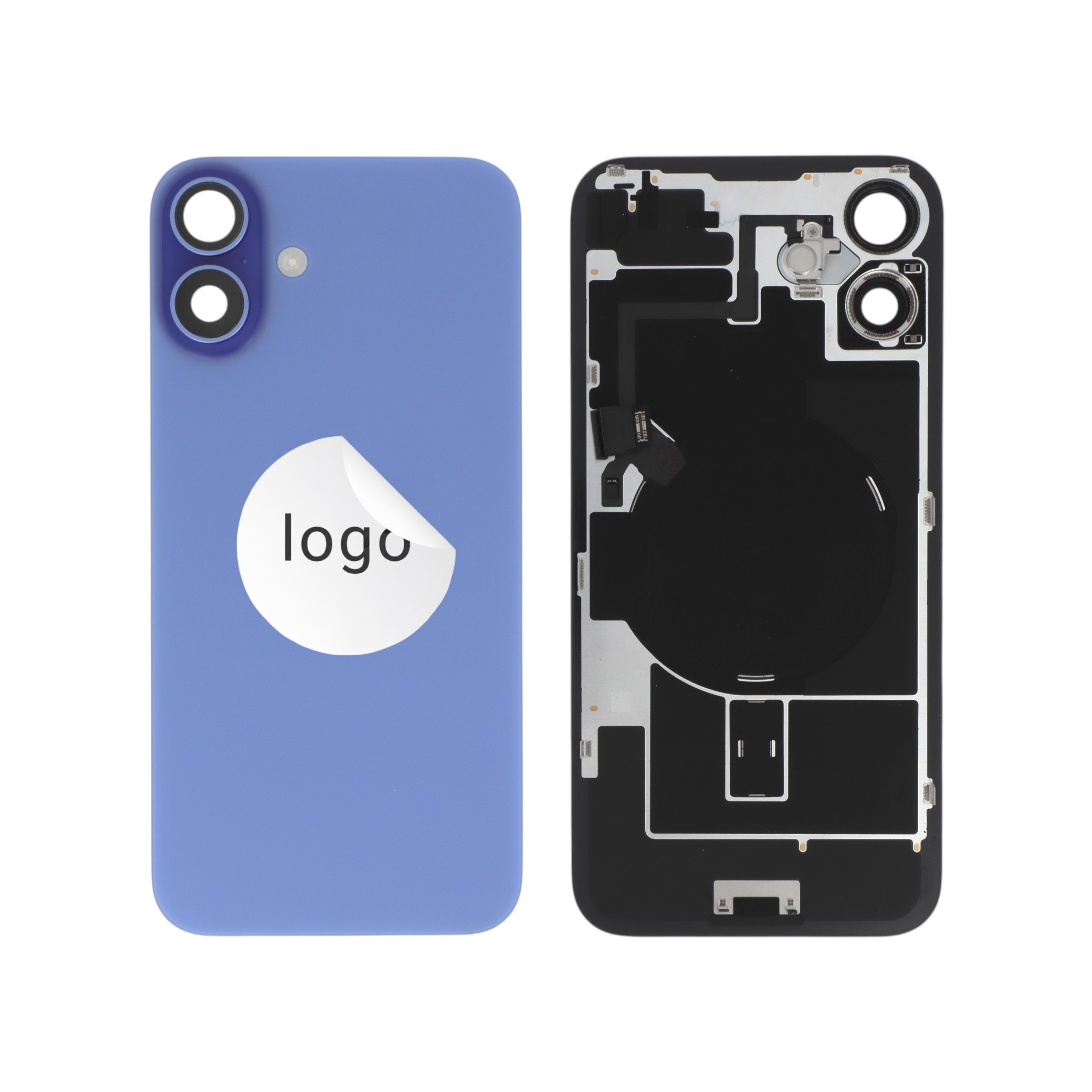 3667075270652-0000 Tampa Traseira completa para iPhone 16 Plus Ultramarina - Retirado (Grade A) - Image 1