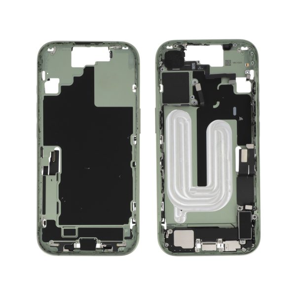 Frame Central para iPhone 17 Verde Sálvia - Retirado