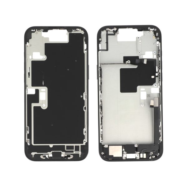Frame Central para iPhone 16 Pro Max Titânio Preto - Retirado