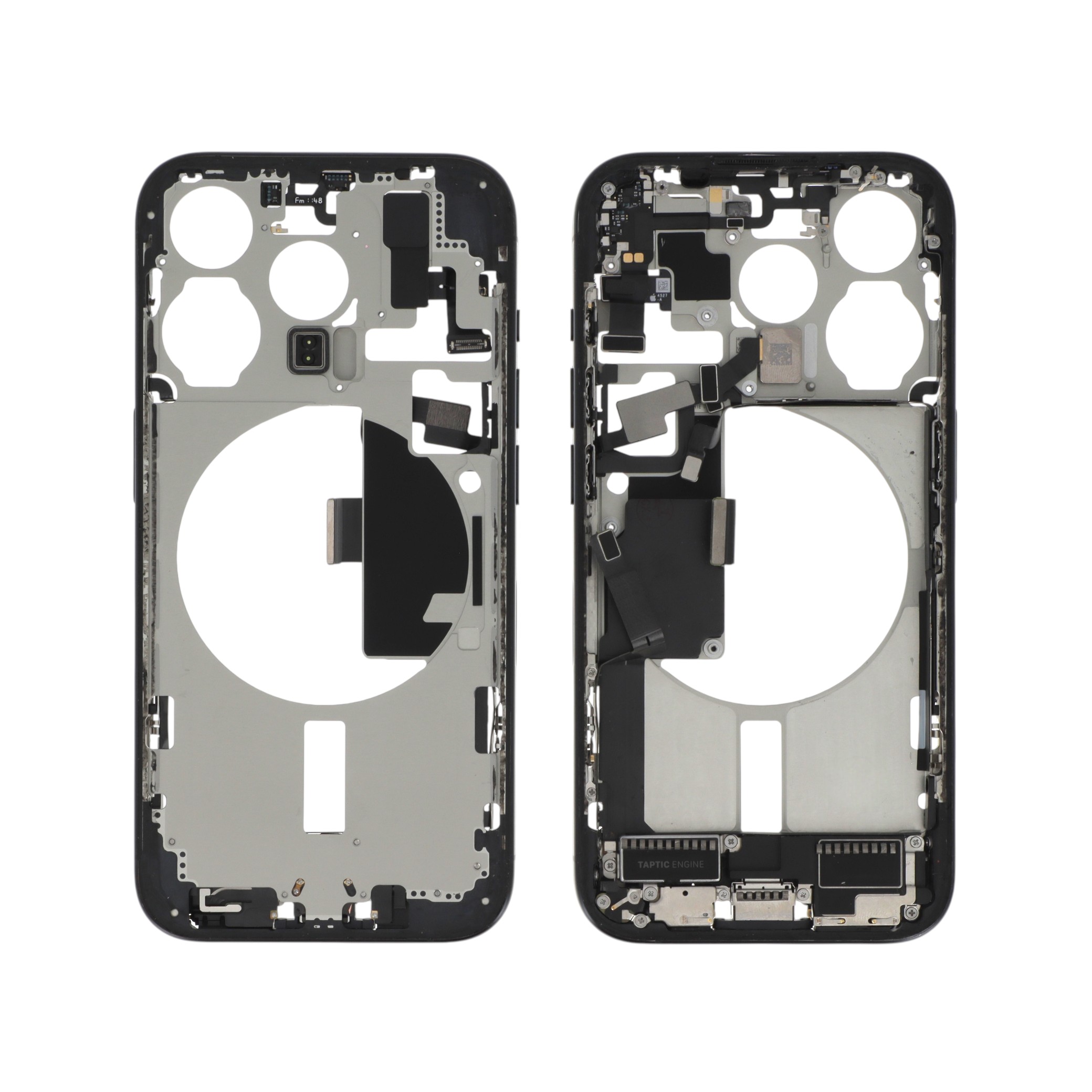 3667075271437-0000 Frame Central Titânio Azul para iPhone 15 Pro (com componentes) Retirado (Grade A) - Image 1