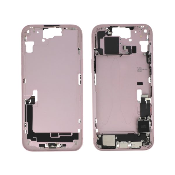 Frame Central Rosa para iPhone 15 Plus (com Components) Retirado (Grade A)