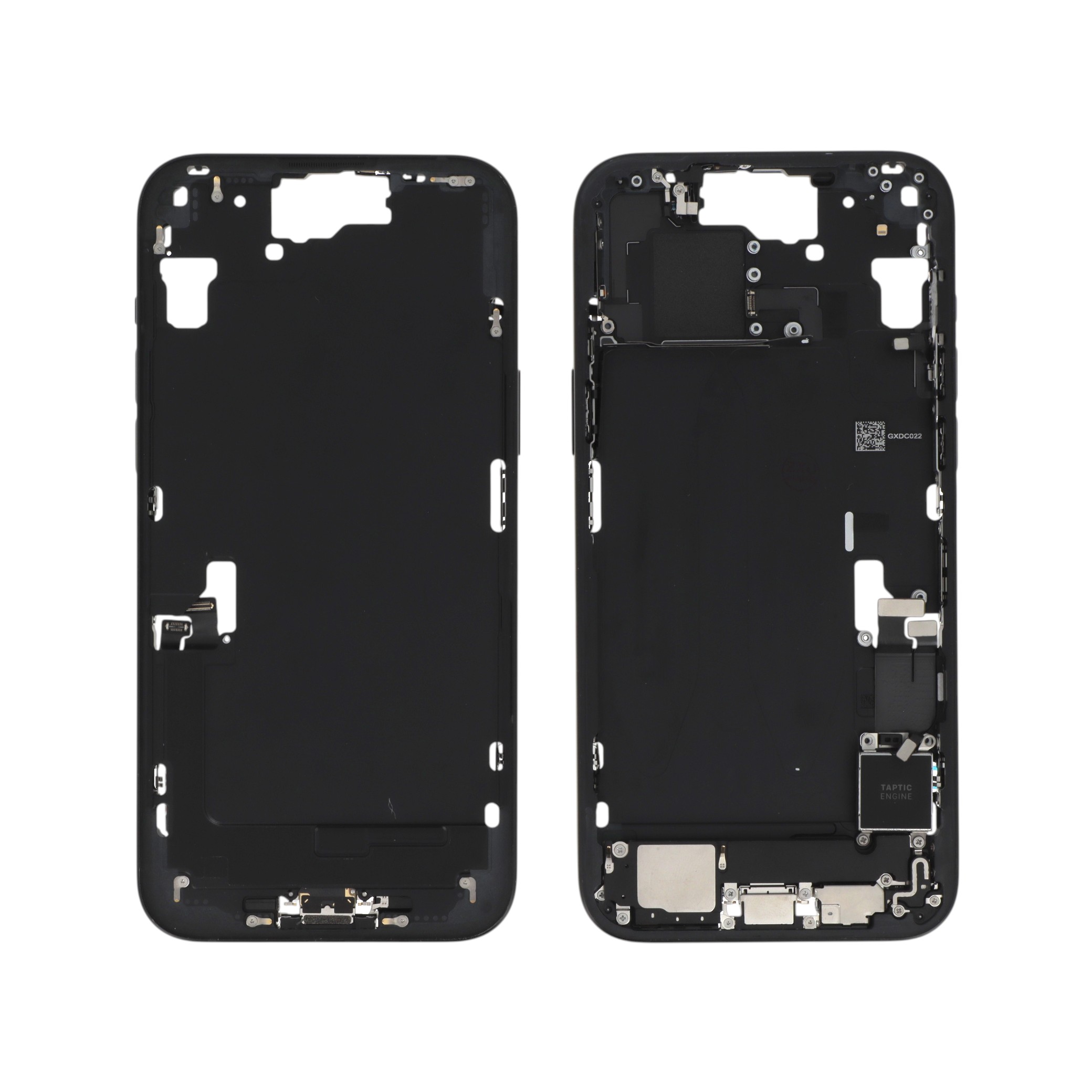 3667075271505-0000 Frame para iPhone 15 Plus Preto (com Components) Retirado (Grade A) - Image 1