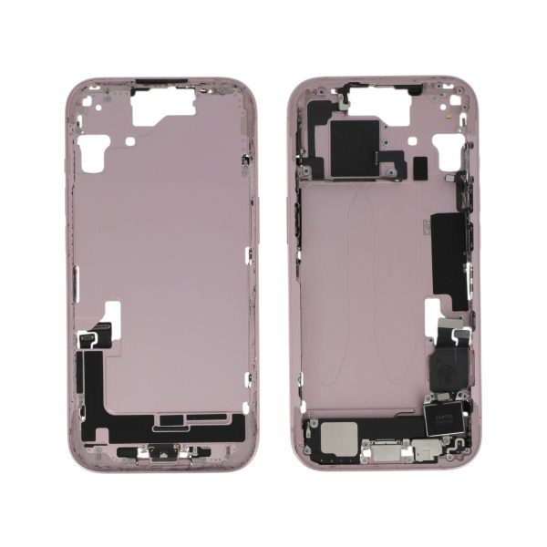 Frame Central Rosa para iPhone 15 (com Components) Retirado (Grade A)