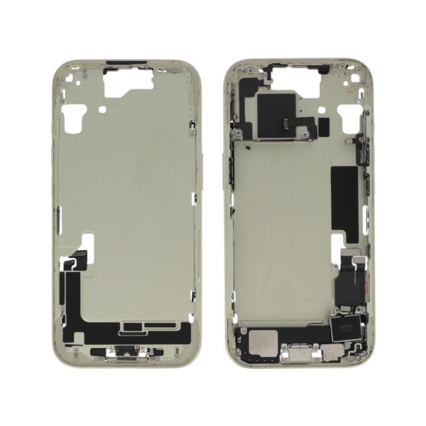 Frame Central Amarelo para iPhone 15 (com Components) Retirado (Grade A)