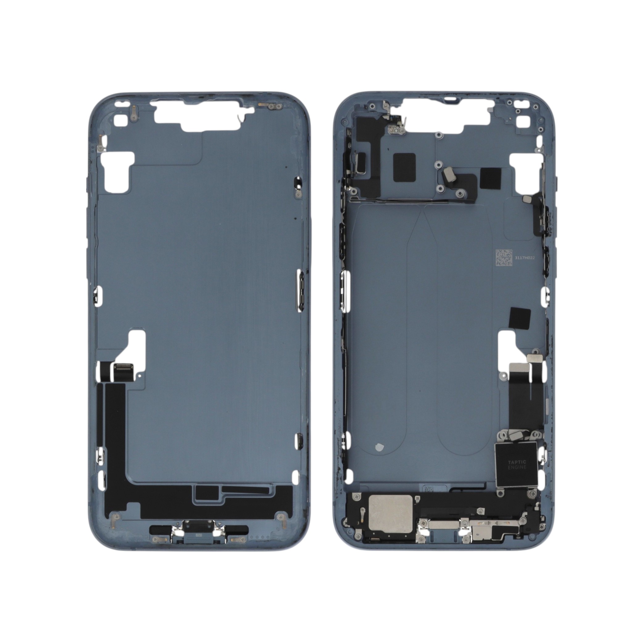 3667075271581-0001 Frame Central Azul para iPhone 14 Plus (com Components) Retirado (Grade A) - Image 1