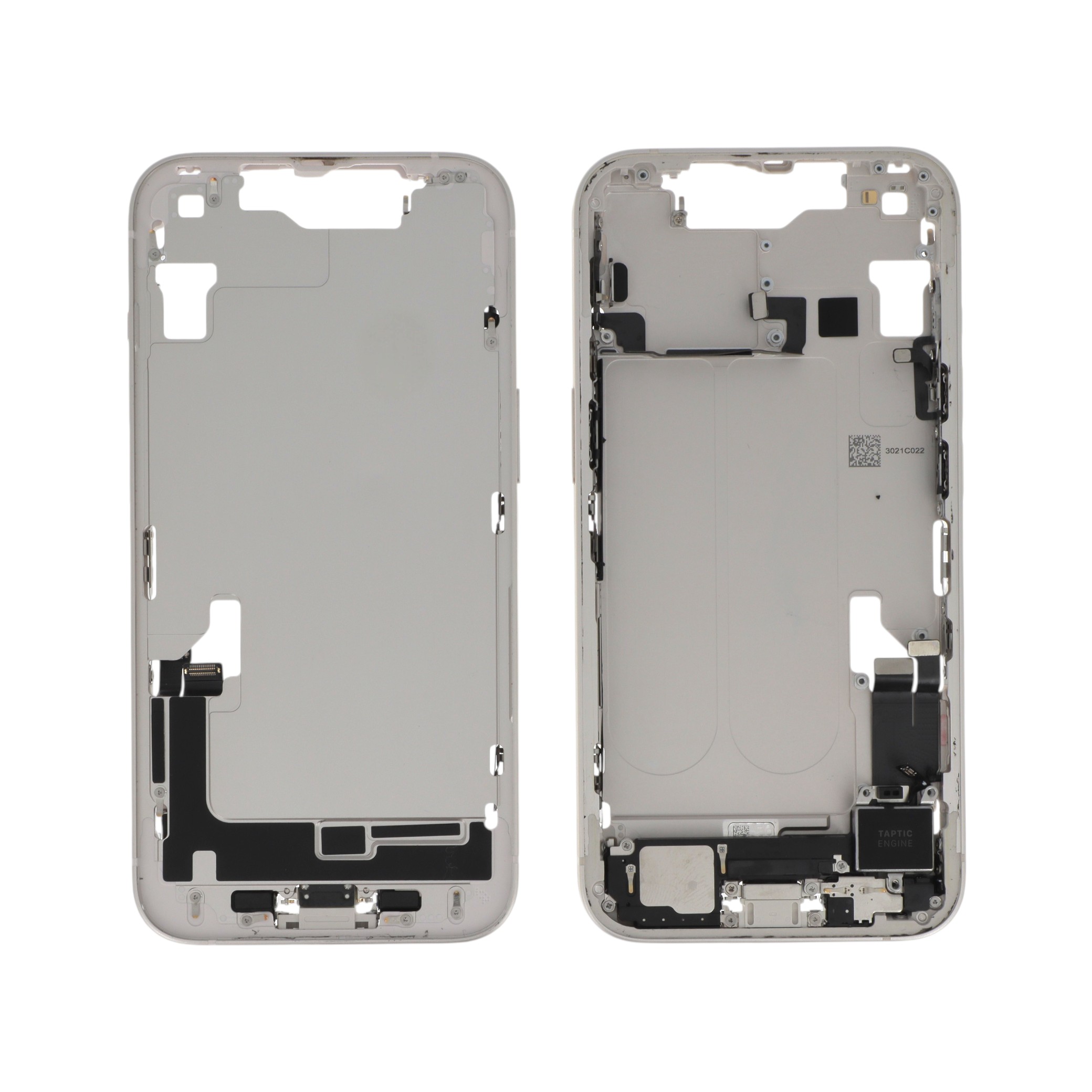 3667075271659-0000 Frame Central Branco Estelar para iPhone 14 Retirado (Grade A) - Image 1