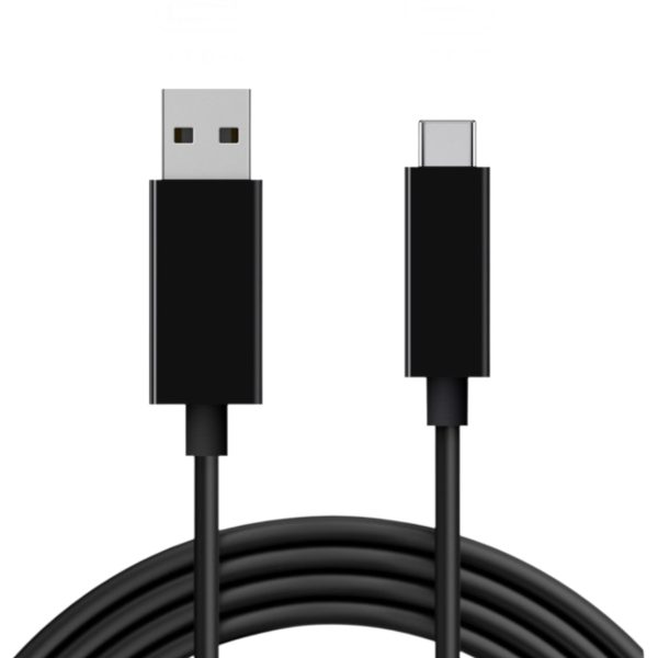 Cabo USB-A para USB-C para PS5 / Xbox Série X / Switch Pro Comando (1.5 m)