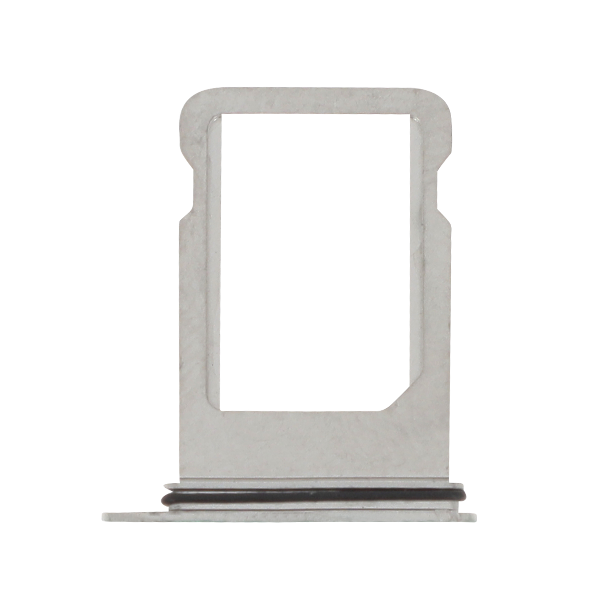 3701344001667-0001 Gaveta do Cartão SIM Prateada para iPhone XS - Image 1