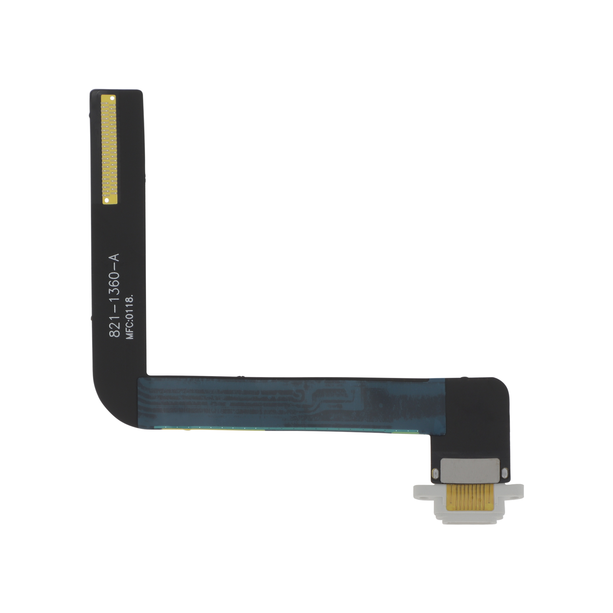 3701344006532-0000 Flex do Conector de Carga Branco para iPad 5/6/Air - Image 1