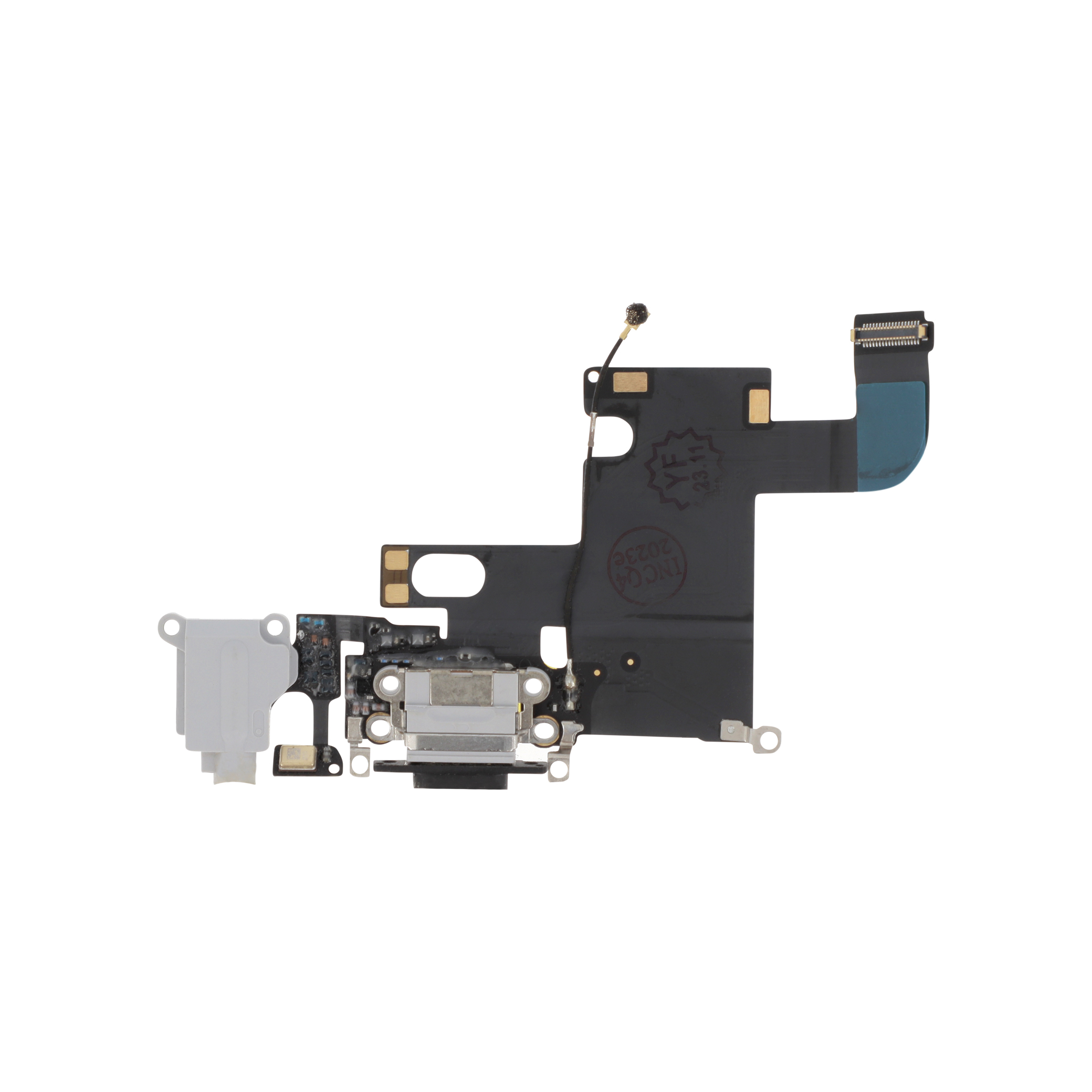 3701344008406-0000 Flex do Conector de Carga Cinzento para iPhone 6 - OEM ReLife - Image 1
