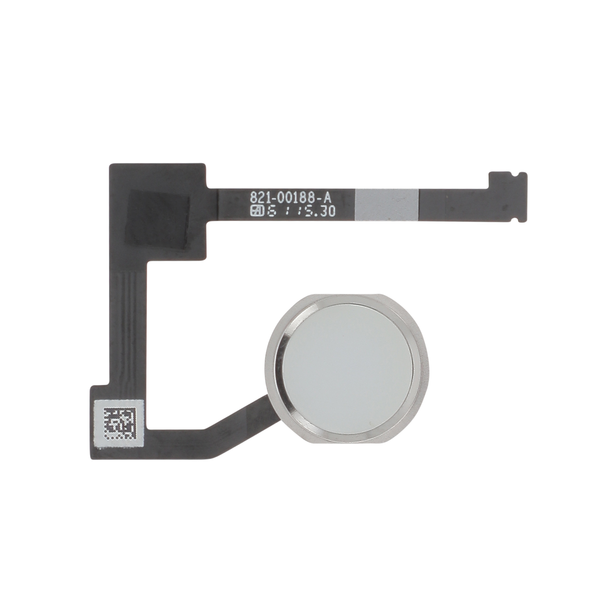 3701344008505-0000 Botão Home Completo Prateado para iPad Air 2 / iPad mini 4 / iPad Pro 12.9" - Image 1