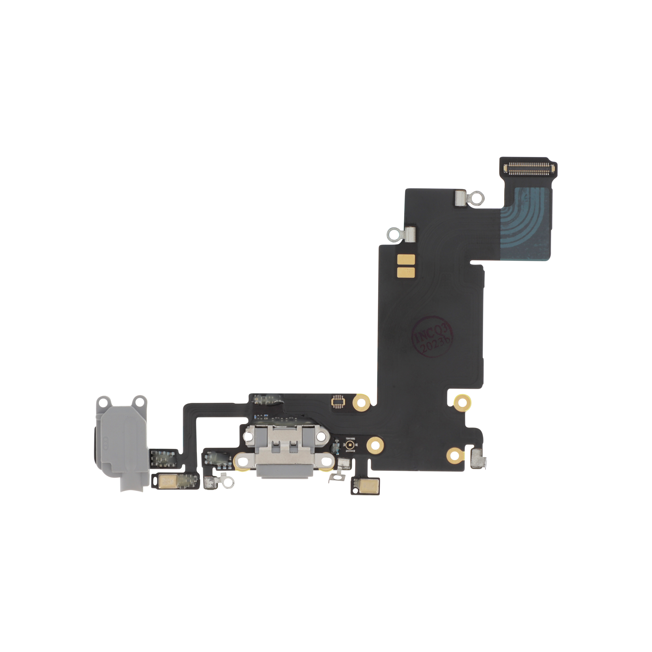 3701344009014-0000 Flex do Conector de Carga para iPhone 6S Plus Cinzento Sideral - OEM ReLife - Image 1