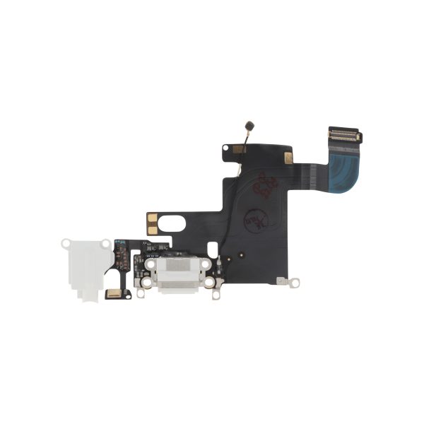 Flex do Conector de Carga para iPhone 6 Branco - OEM ReLife