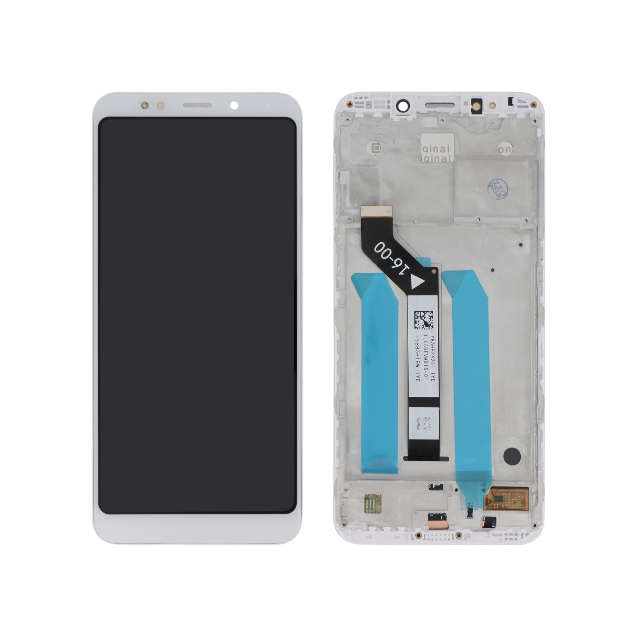 3701344009564-0000 Ecrã Display para Xiaomi Redmi 5 Plus Branco - Image 1