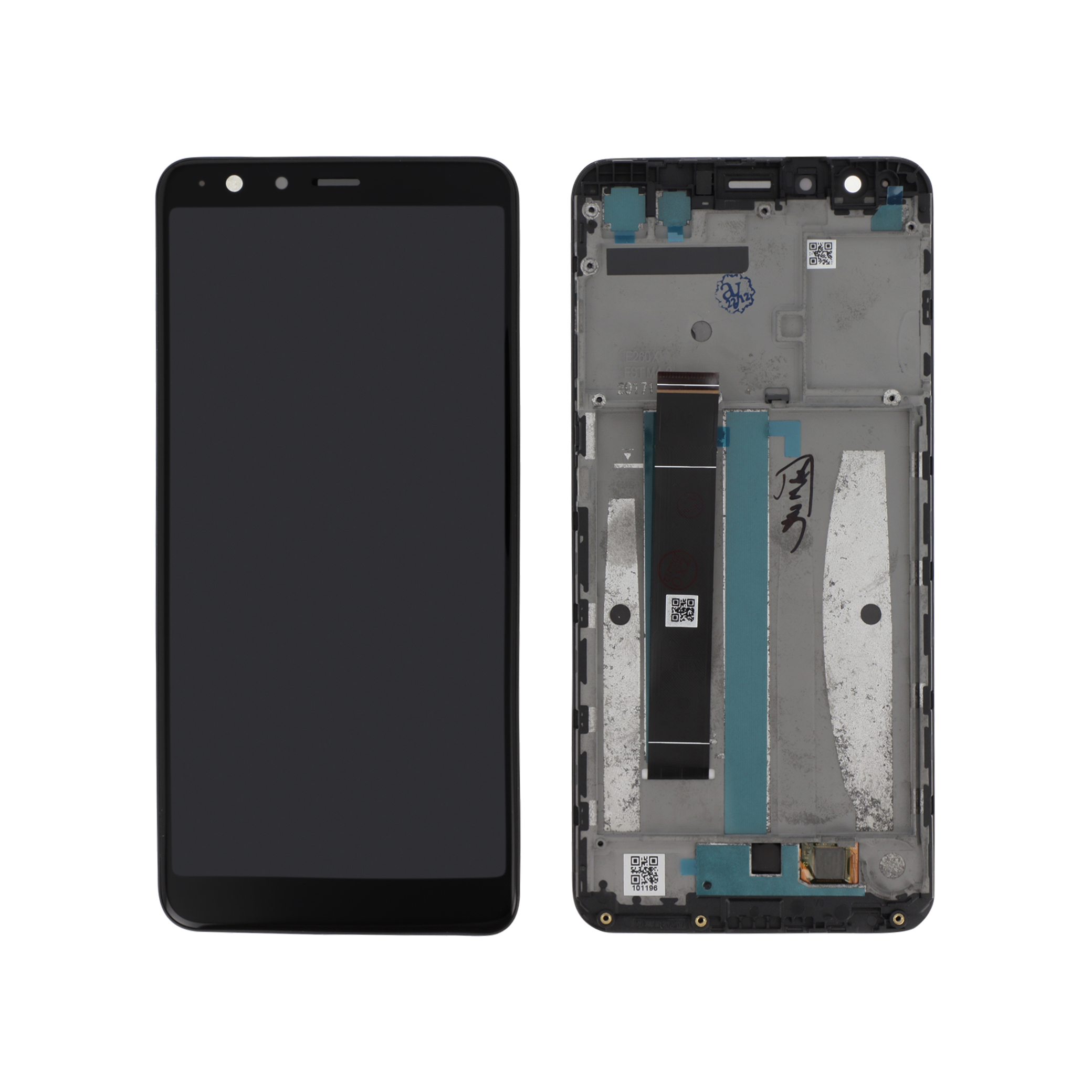 3701344022358-0000 Ecrã Display Preto para ASUS ZenFone Max Plus M1 (ZB570TL) - Image 1