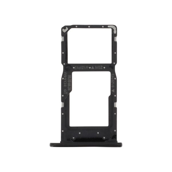 Gaveta cartão SIM para Huawei P smart 2019/2020 Meia-noite Preto