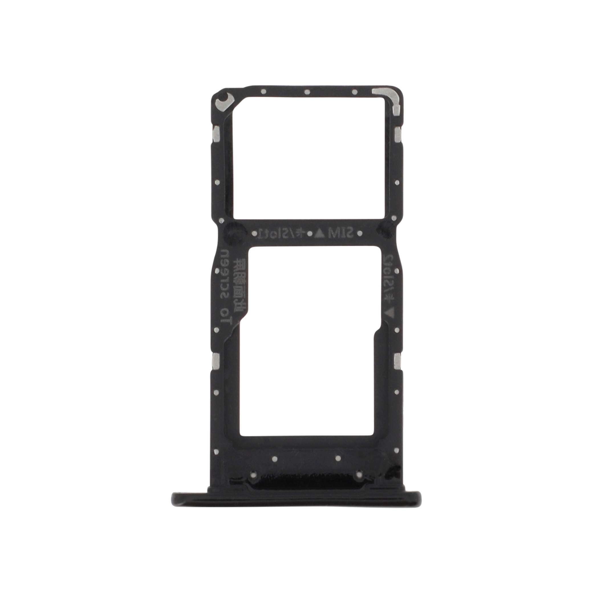 3701344024109-0000_1 Gaveta cartão SIM para Huawei P smart 2019/2020 Meia-noite Preto - Image 1