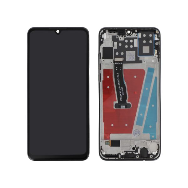 Ecrã Display Preto para Huawei P30 Lite (Com Frame) - OEM ReLife