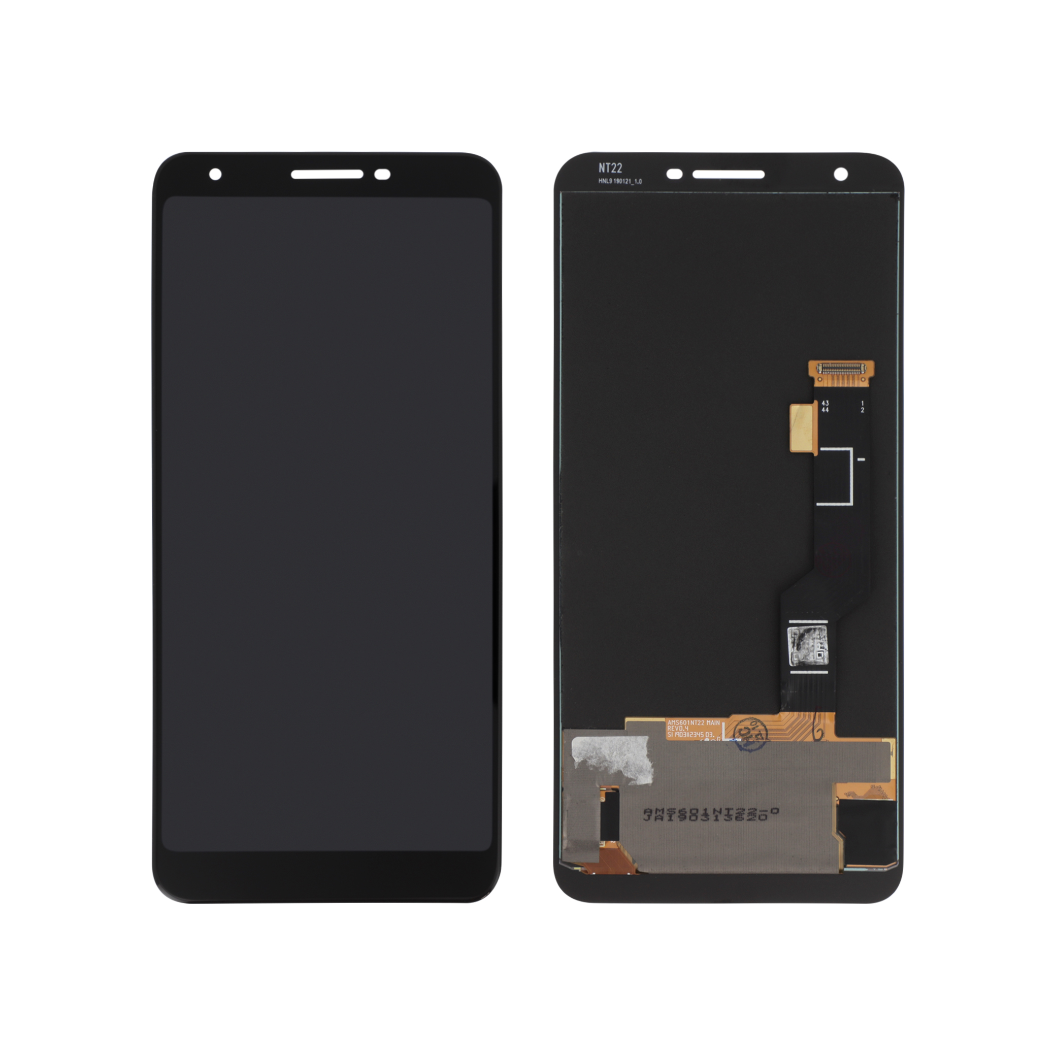 3701344032500-0000 Ecrã Display Preto para Google Pixel 3a XL - Image 1