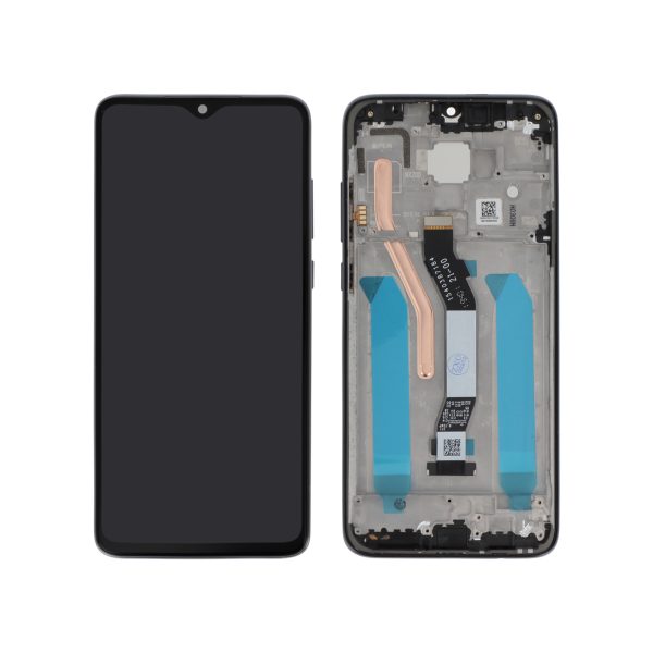 Ecrã Display para Xiaomi Redmi Note 8 Pro Preto (Com Frame)