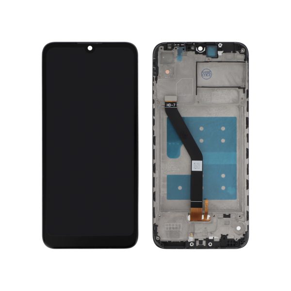Ecrã Display Preto para Huawei Y6 2019 (Com Frame)