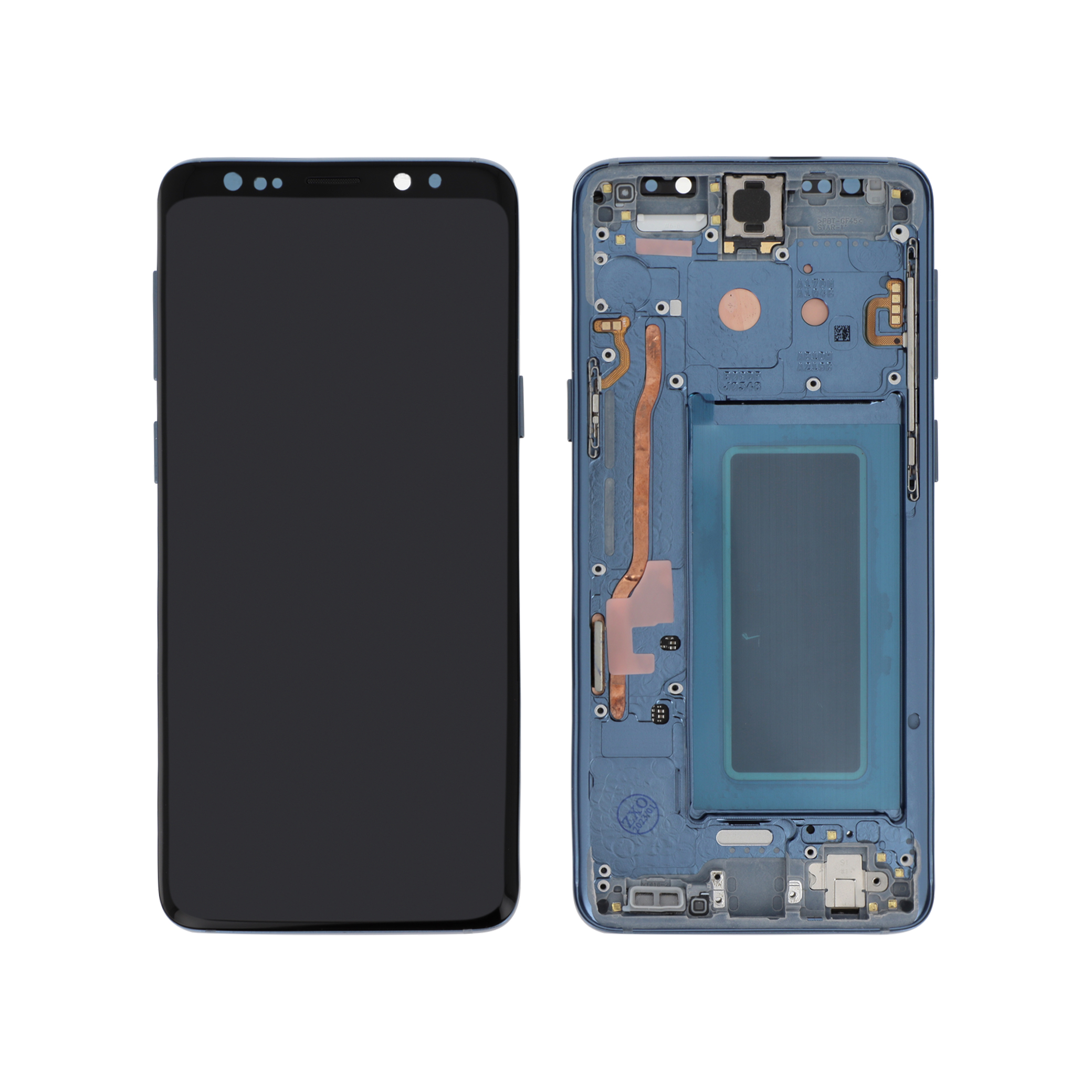 3701344037086-0000 Ecrã Display Azul para Samsung Galaxy S9 (G960F) - OEM ReLife - Image 1