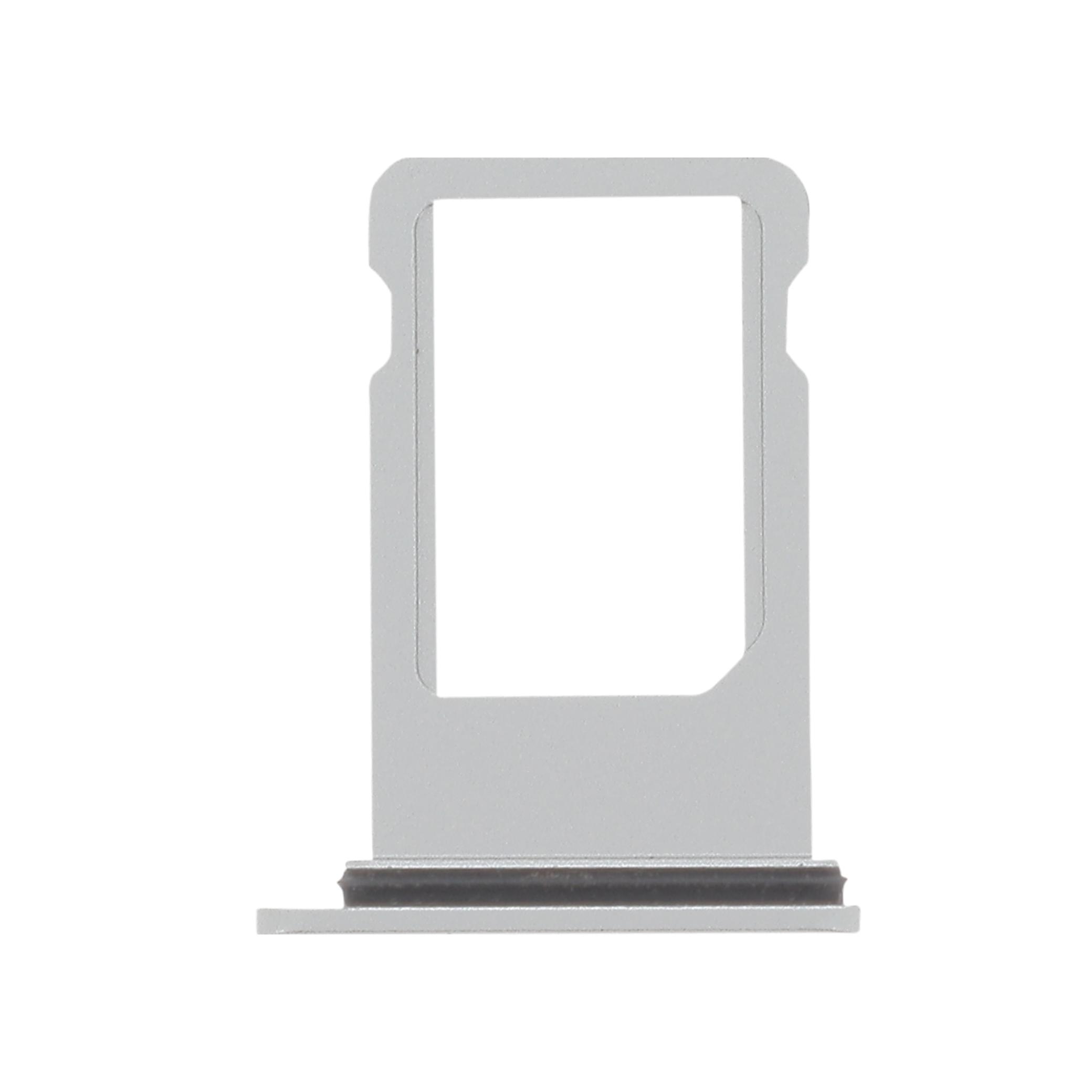 3701344042349-0000 Gaveta do Cartão SIM para iPhone 8 Plus Prateada - Compatível - Image 1