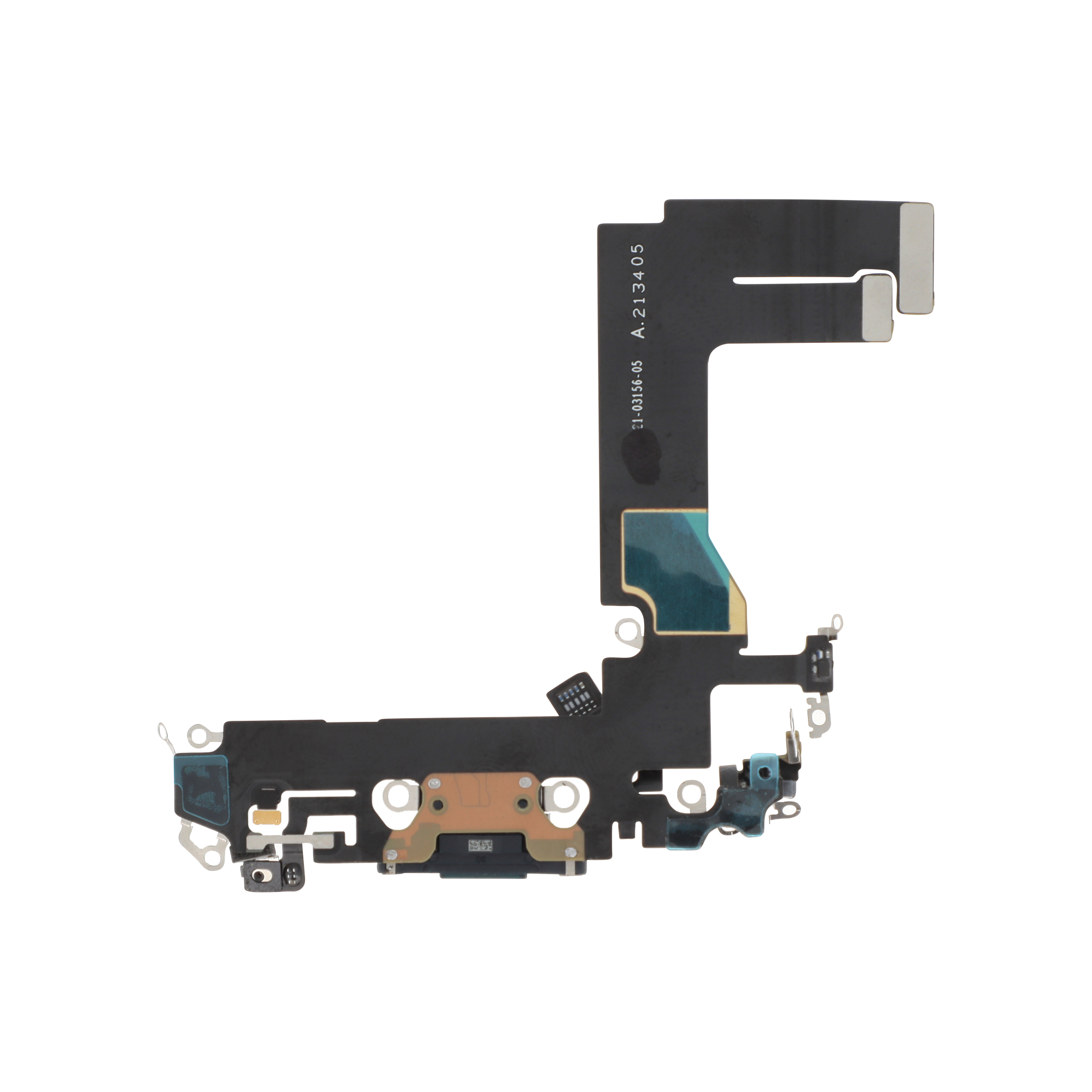 3701344043179-0001 Flex do Conector de Carga para iPhone 13 mini Meia-noite - OEM ReLife - Image 1