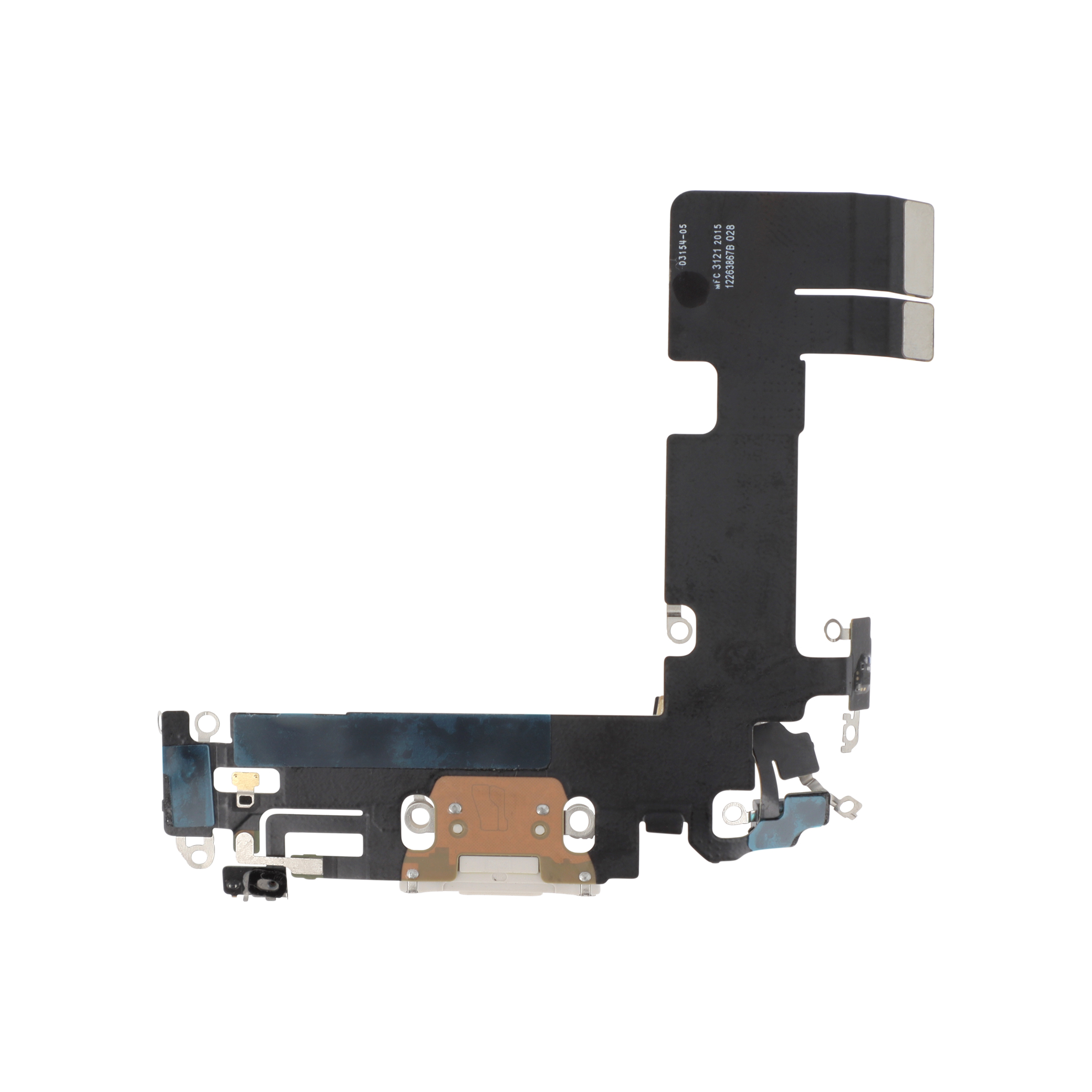 3701344043568-0001 Flex do Conector de Carga para iPhone 13 Branco Estelar - OEM ReLife - Image 1