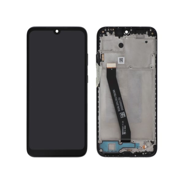 Ecrã Display completo para Xiaomi Redmi 7 (Preto) - com Frame