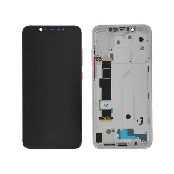 Ecrã Display prateado para Xiaomi Mi 8 (SERVICE PACK)