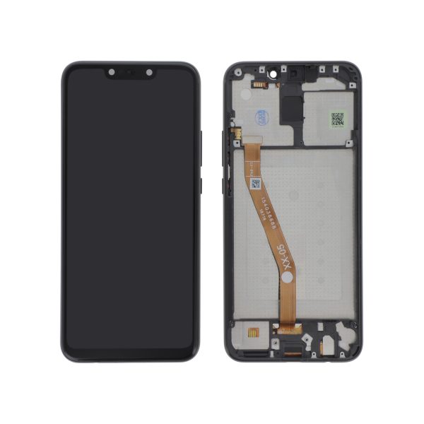 Ecrã para Huawei Mate 20 Lite Preto (Com Frame)