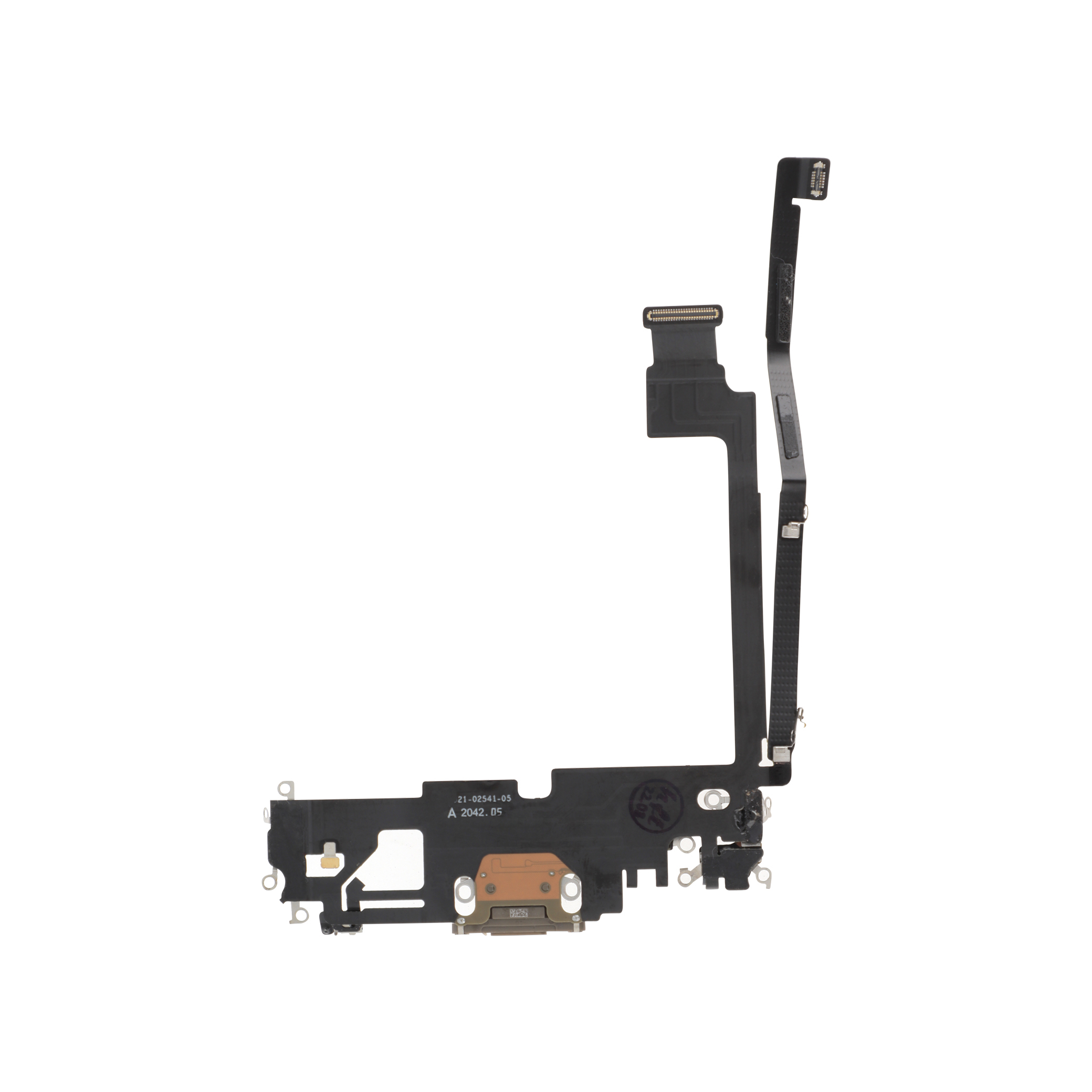 3701344057244-0000_1 Flex do Conector de Carga para iPhone 12 Pro Max Dourado - OEM ReLife - Image 1
