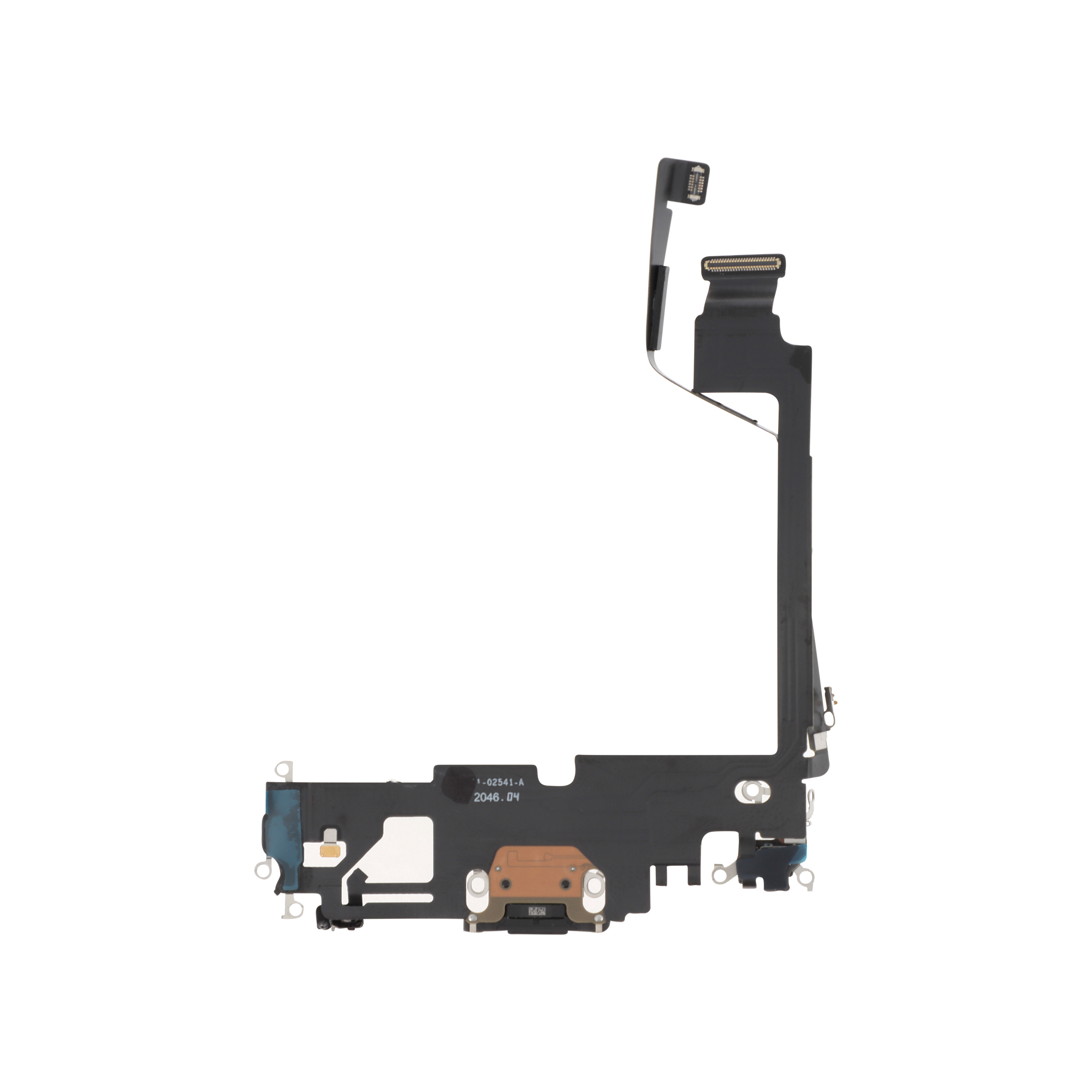 3701344057251-0000 Flex do Conector de Carga Grafite para iPhone 12 Pro Max - OEM ReLife - Image 1