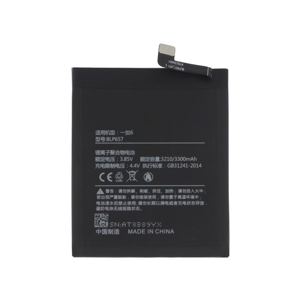 Bateria para OnePlus 6 A6000 - BLP657