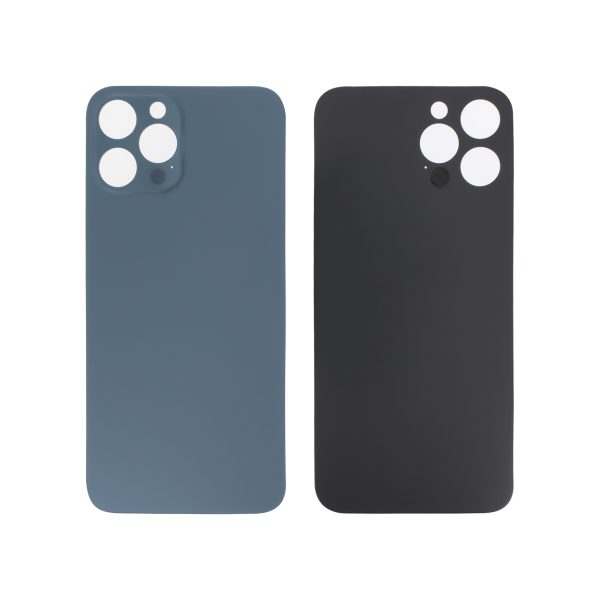 Tampa Traseira para iPhone 12 Pro Max Azul (Orifício Grande)