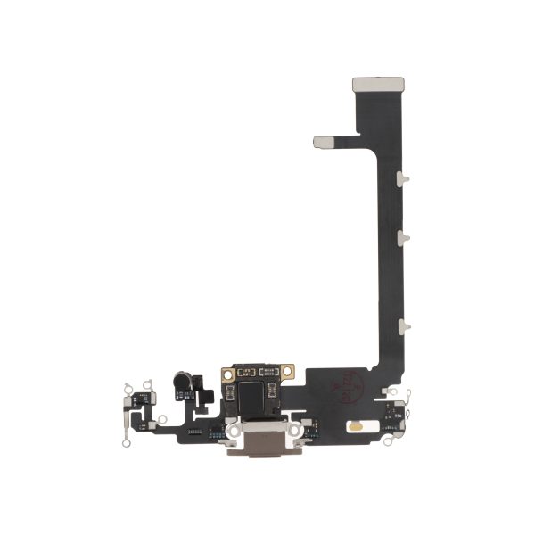 Flex do Conector de Carga Dourado para iPhone 11 Pro Max - OEM ReLife